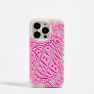 BIMBA Y LOLA Pink iPhone 15 Pro silicone case CHEWING GUM PINK UN adult