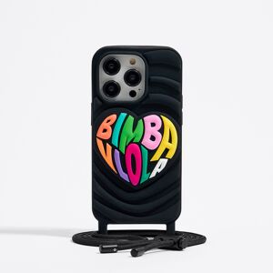 BIMBA Y LOLA Black iPhone 14 Pro silicone case BLACK UN adult