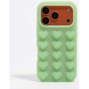 BIMBA Y LOLA iPhone 17 PRO silicone case GREEN UN adult BIMBA Y LOLA iPhone 17 PRO silicone case GREEN UN adult