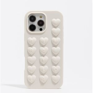 BIMBA Y LOLA White silicone iPhone 15 Pro Max case WHITE UN adult BIMBA Y LOLA White silicone iPhone 15 Pro Max case WHITE UN adult
