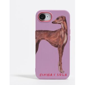BIMBA Y LOLA Lilac greyhound iPhone 16e rigid case LILAC UN adult BIMBA Y LOLA Lilac greyhound iPhone 16e rigid case LILAC UN adult