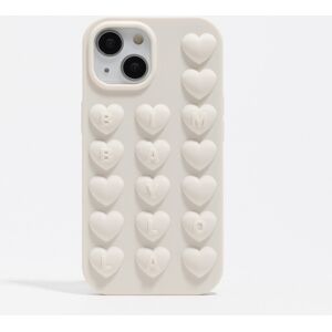 BIMBA Y LOLA White iPhone 15 silicone case WHITE UN adult BIMBA Y LOLA White iPhone 15 silicone case WHITE UN adult