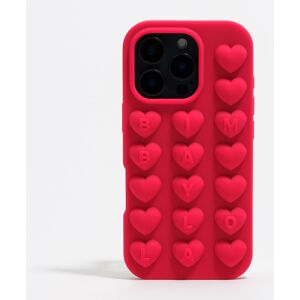 BIMBA Y LOLA Raspberry silicone iPhone 16 Pro case STRAWBERRY UN adult BIMBA Y LOLA Raspberry silicone iPhone 16 Pro case STRAWBERRY UN adult