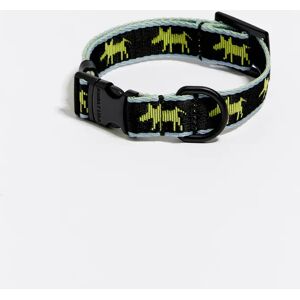 BIMBA Y LOLA Black Lola logo pet collar BLACK UN adult