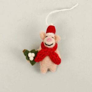 Amica Mini Felt Christmas Piglet