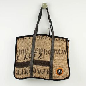 Cycle Of Good Coffee Sack Shopper Bag