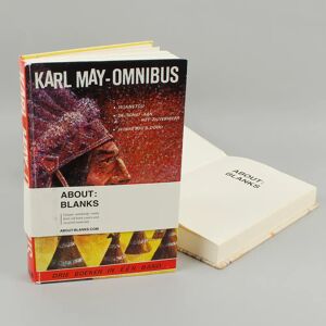 About Blanks Original Book Sketch Notebook  - Karl May - Ominibus