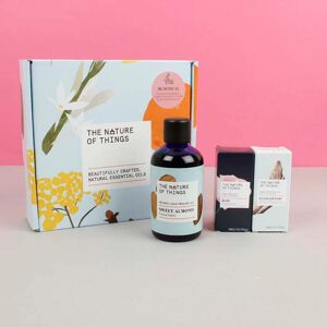 The Nature of Things Be Sensual Essential Oil Gift Set - Rose, Sandalwood & Sweet Almond