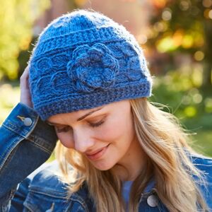 Pachamama Chamonix Jeans Flower Beanie