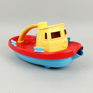 Green Toys Recycled Plastic Tug Boat - Yellow/Red