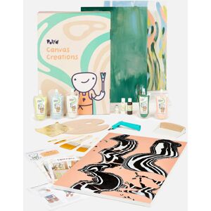 Pott'd Pott’d Canvas Creations Abstract Art Painting Kit - canvau