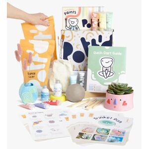 Pott'd Air Dry Clay Home Pottery Kit - Perfect For Beginners - pastel