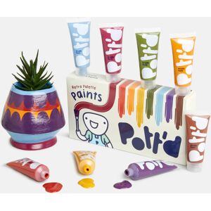 Pott'd Premium Acrylic Pottery Paint Set - retropaint