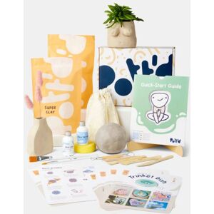 Pott'd Air Dry Clay Home Pottery Kit - Perfect For Beginners - classic