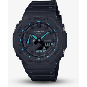 Casio Mens G-Shock 2100 Neon Accent Series Blue Watch GA-2100-1A2ER