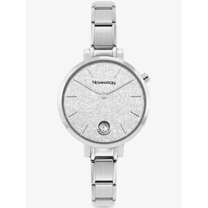 Nomination Composable CLASSIC Paris Glitter Silver Tone Watch 076033/023