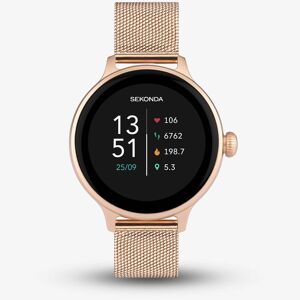 Sekonda Connect Rose Gold Mesh Smart Watch 40625