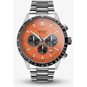 Sekonda Sports Velocity Orange Dial Watch 30025