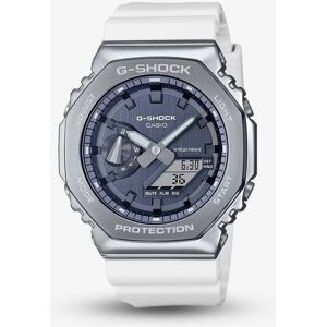 Casio G-Shock Precious Heart White Rubber Strap Watch GM-2100WS-7AER