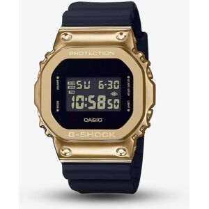 Casio Unisex G-Shock Black & Gold 5600 Series Digital Watch GM-5600G-9ER