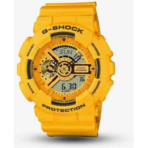 Casio Unisex G-Shock Yellow & Brown Watch GA-110SLC-9AER