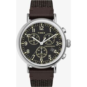 Timex Mens Black Chronogaph & Fabric Strap Watch TW2U89300