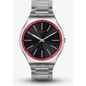 Swatch Red Graphite Watch SS07S129G