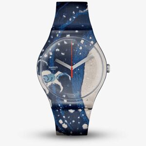 Swatch The Great Wave Hokusai & Astrolabe Watch SUOZ351