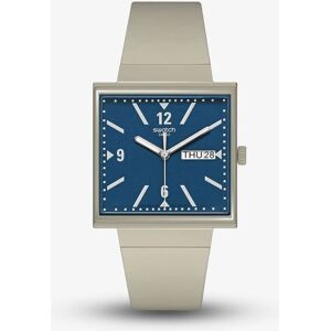 Swatch What If Square Beige Watch SO34T700