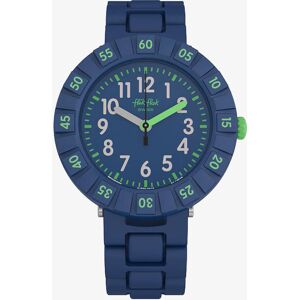 Flik Flak Solo Dark Blue Watch FCSP086