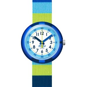 Flik Flak Childrens Stripy Blue Watch FPNP112