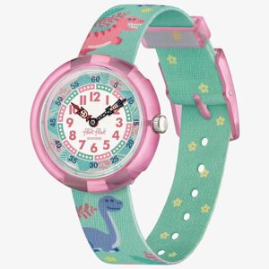 Flik Flak Dino Party Pink & Green Watch FBNP212