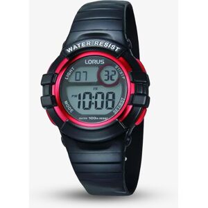 Lorus Kids Black & Red Digital Watch R2379HX9