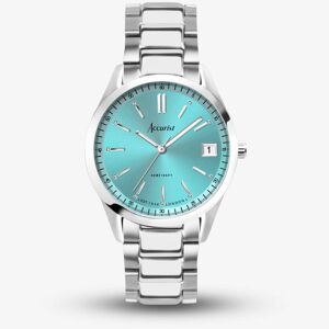 Accurist Everyday Cambridge Blue Dial Watch 74008