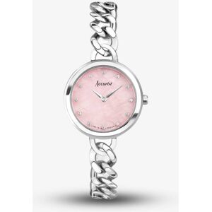 Accurist Jewellery Pink Rose Dial Watch 78001