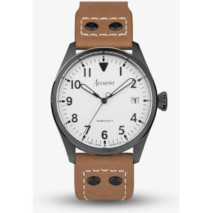 Accurist Aviation Tan Leather Watch 76003