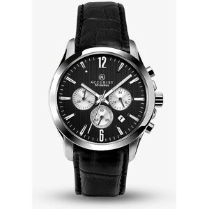 Accurist Mens Black Chronograph 7064