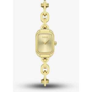 BOSS Hailey Gold Plated Link Bracelet Watch 1502655