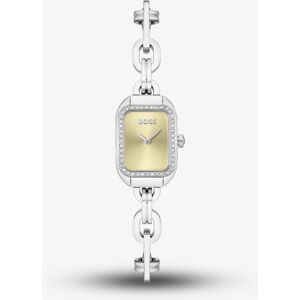 BOSS Hailey Silver Link Crystal Bracelet Watch 1502656