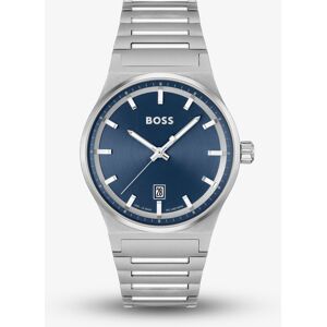 BOSS Candor Silver & Blue Watch 1514076