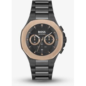 BOSS Taper Black & Rose Chronograph Watch 1514090