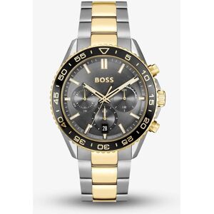 BOSS Runner Two Colour Black Chronograph Watch 1514144