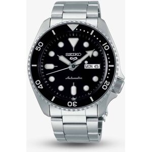 Seiko Mens 5 Sports Automatic Black Bracelet Watch SRPD55K1