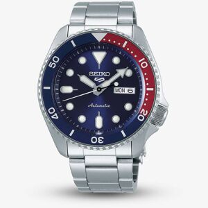 Seiko Mens 5 Sports Blue Dial Automatic Bracelet Watch SRPD53K1