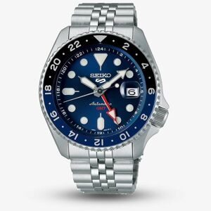 Seiko Mens 5 Sports ‘Blueberry’ GMT SKX Re-Interpretation Watch SSK003K1