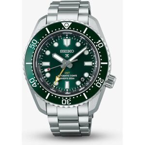 Seiko Mens Marine Green GMT Watch SPB381J1