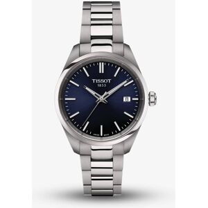 Tissot Ladies PR 100 Silver & Blue Watch T1502101104100