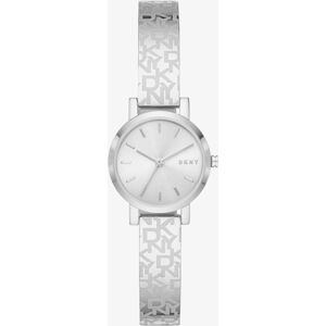 DKNY Ladies Soho Silver Logo Watch NY2882