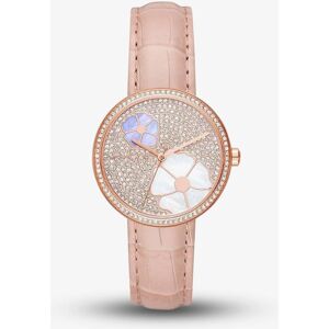 Michael Kors Courtney Pink Strap Watch MK2718