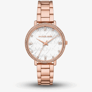 Michael Kors Pyper Ladies Rose Gold Tone Bracelet Watch MK4594